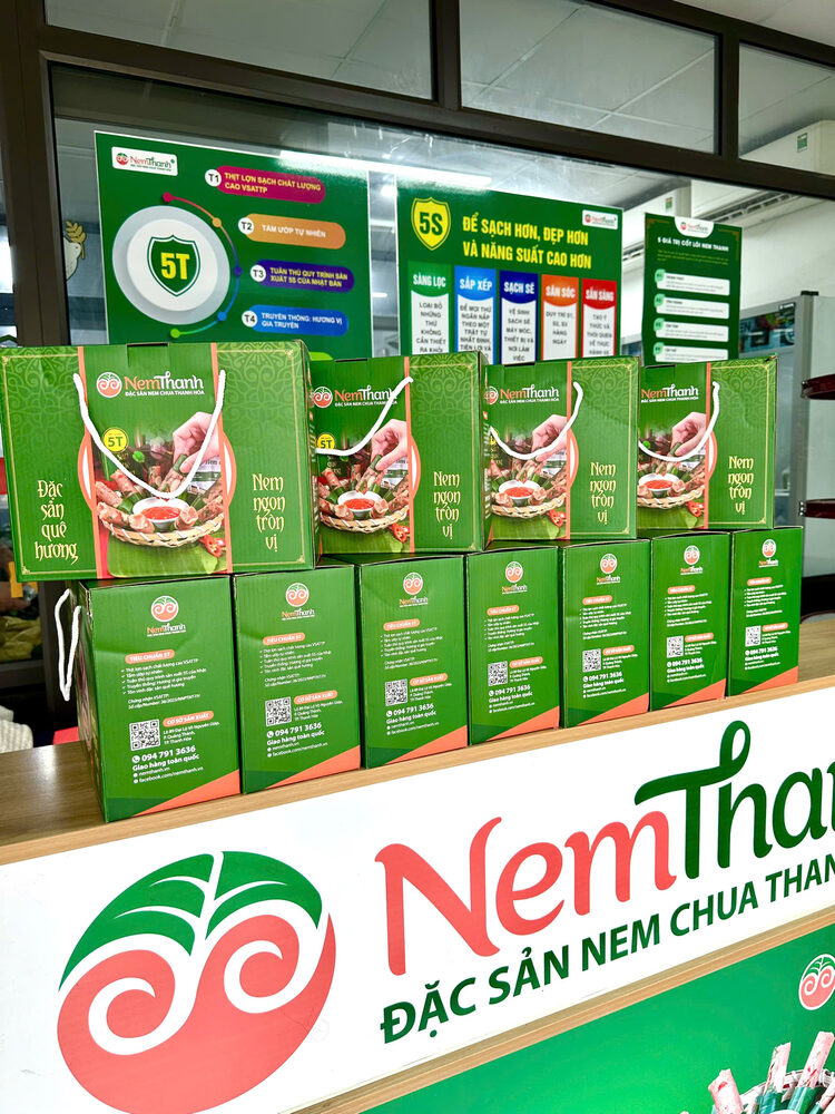 Set quà NemThanh đặc sản xứ Thanh