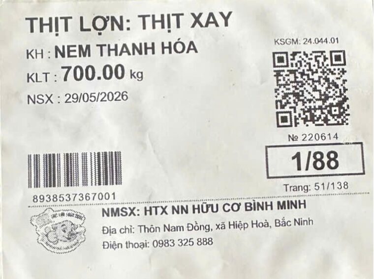 Tem truy xuất nguồn gốc
