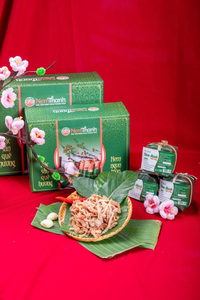 Cách nhận biết tem chống giả trên hộp nem chua NemThanh Thanh Hóa