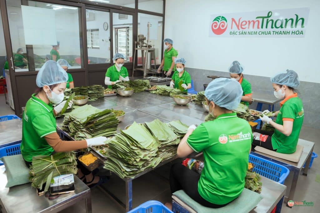 Nem chua Thanh Hóa làm quà tặng đối tác Nhật Hàn: chọn bao bì nào?